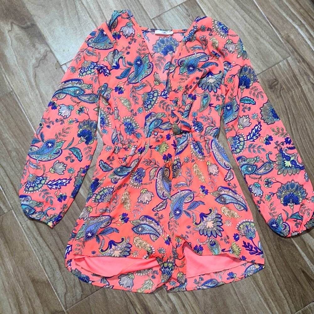 Paisley romper